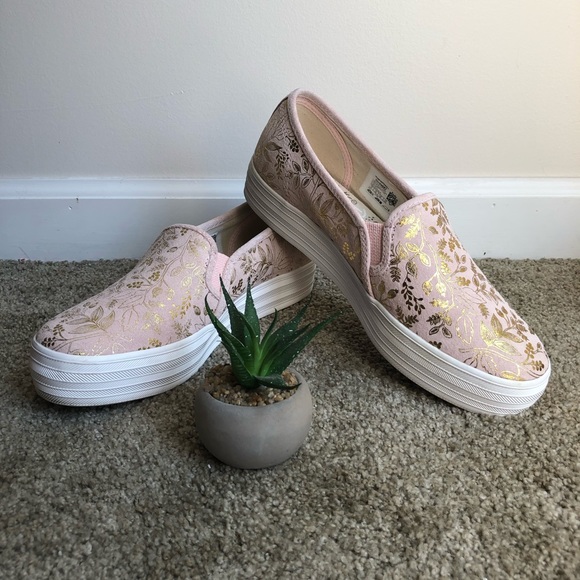 keds rifle paper triple decker